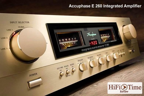 Accuphase-E-260 Apertura con logo