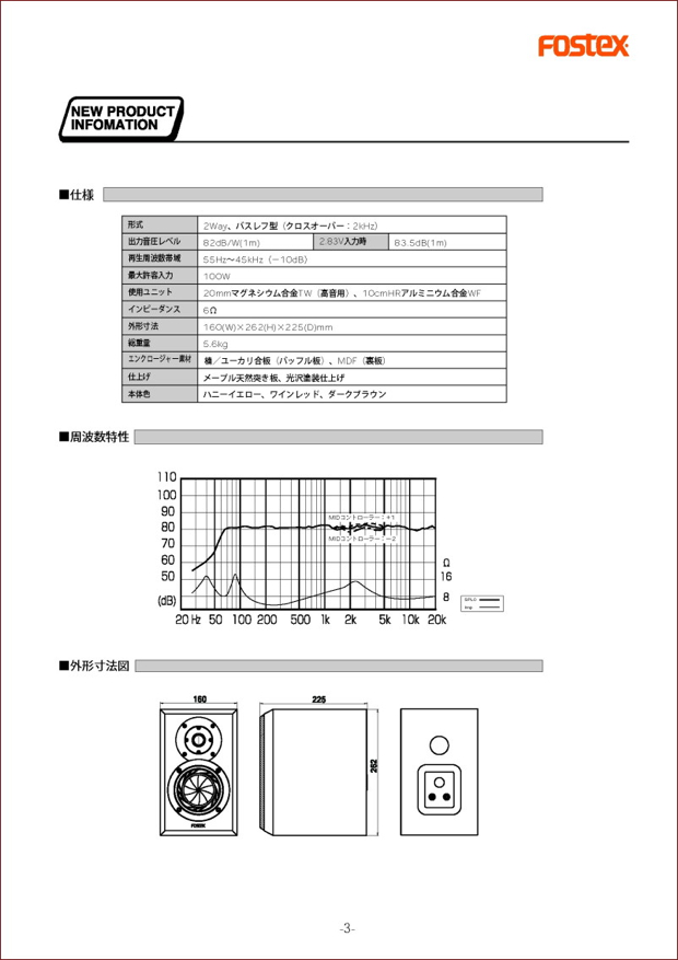 Fostex GX 100 Limited