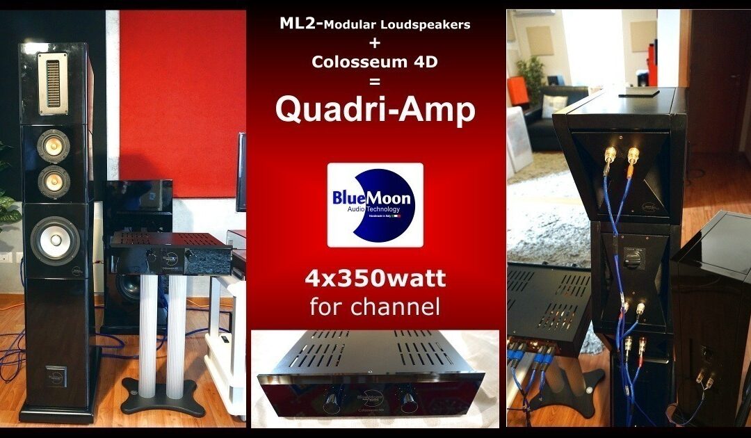 ML2 Speakers + Colosseum 4D = Quadri-Amp