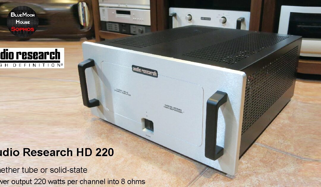 Audio Research HD 220 – StereoAmp