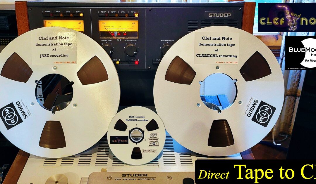 Clef and Note – Tape to CD