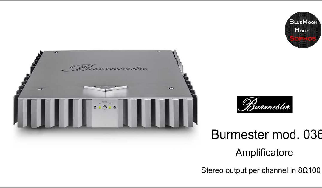 Burmester mod. 036