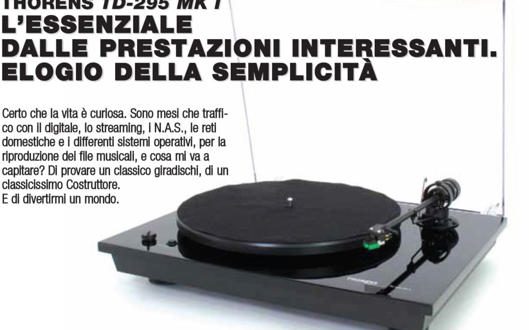 Thorens TD 295 MK1 – GFDS n.31